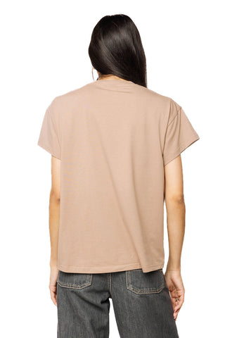 Queen of Sparkles - Light Brown Rainbow Flower Turkey Tee