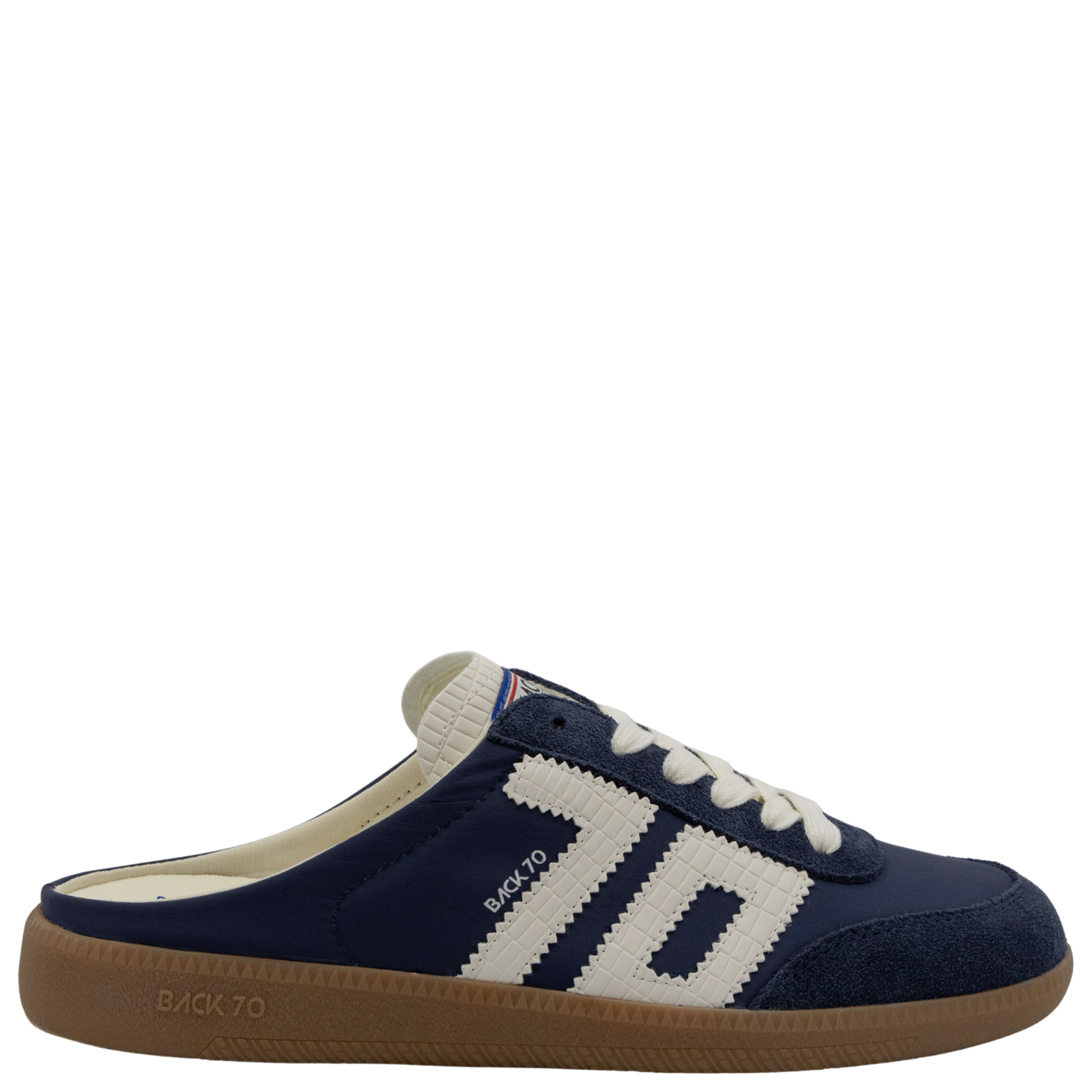 Back 70 - Easter Backless Sneaker - Navy