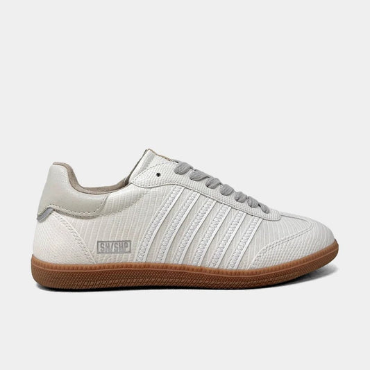 SHUSHOP  - Stevie Sneaker – Bone Lizard