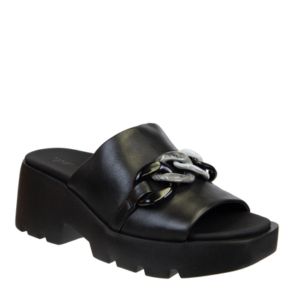 Naked Feet - Iso, Platform Sandal - Black - SALE