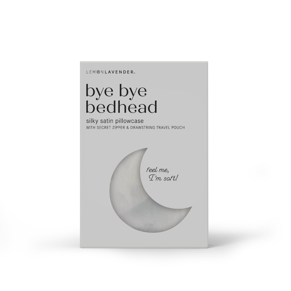 Lemon Lavender - Bye Bye Bedhead - Silky Satin Pillowcase