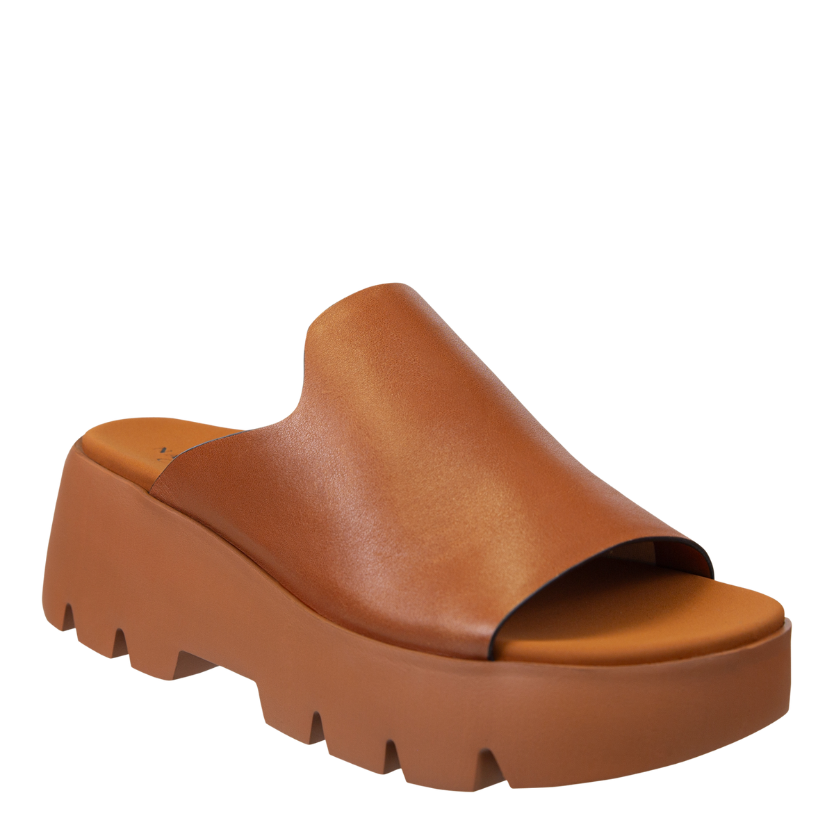 Naked Feet - Drift, Platform Sandal - Camel - SALE
