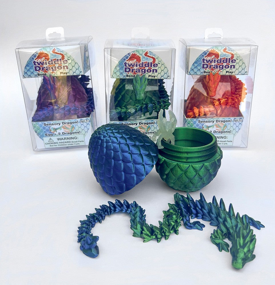 Zorbitz - Twiddle Dragon Surprise Egg Fidget Toy