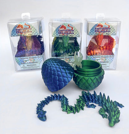 Zorbitz - Twiddle Dragon Surprise Egg Fidget Toy