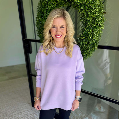 SPANX - AirEssentials, Crewneck Tunic Top 2105 - Verbena