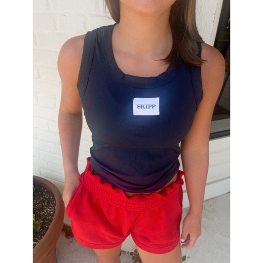SKIPP - Logo Tank Top - Navy