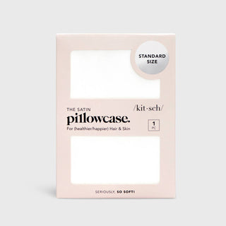 Satin Pillowcase - Ivory --