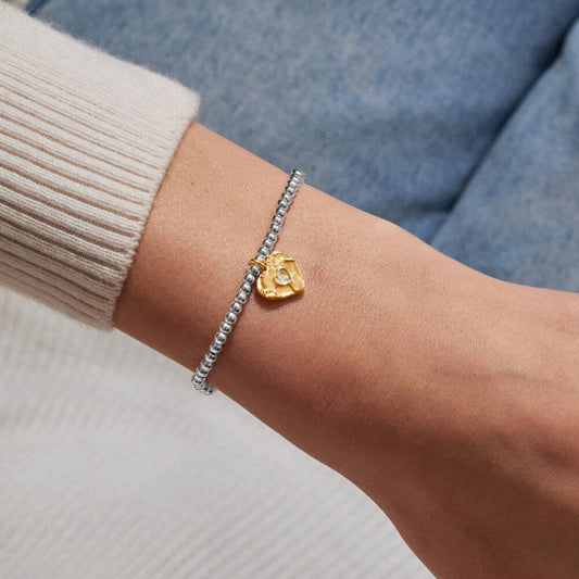 'Your Friendship Means The World To Me’ - 9521 - Silver Bracelet