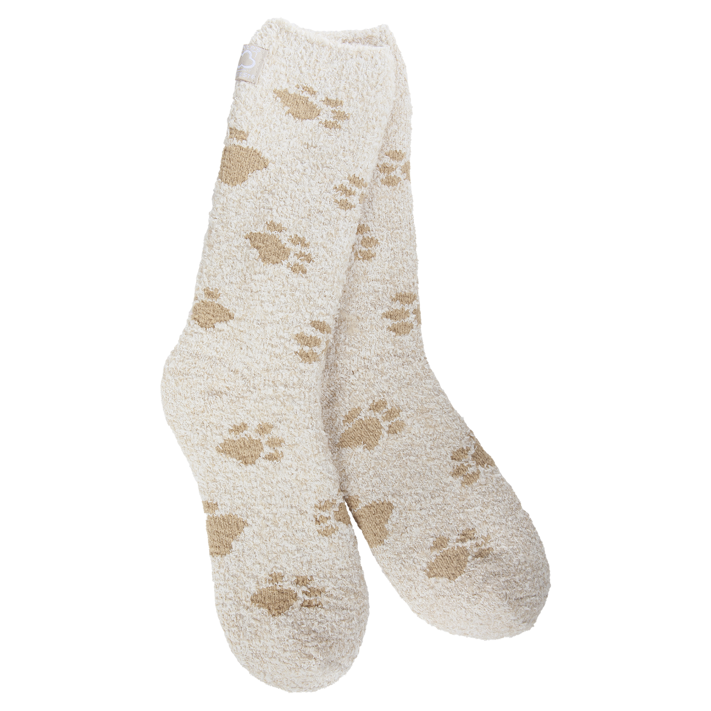 World Softest Socks - Crew Sock - Dog Paw.