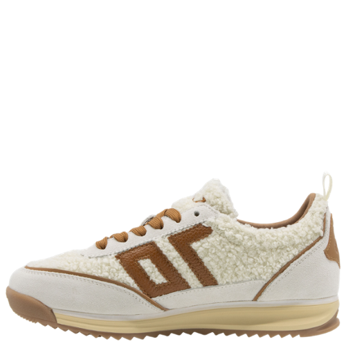 Back 70 - Jogger FT Sneakers - Milk / Ice Cuoio