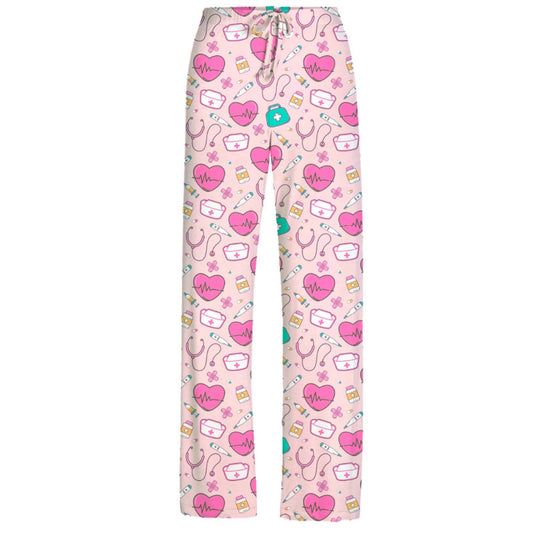 JM - Nurse Era Pajama Pants 3323 - Pink