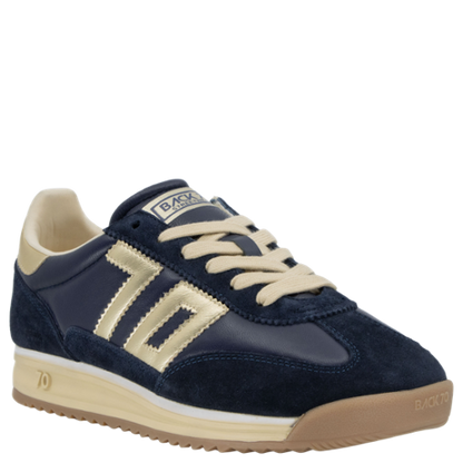 Back 70 - Jogger N Sneakers - Navy / Gold *