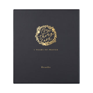 5 year Prayer Journal: One Thing I Ask: Versailles Theme