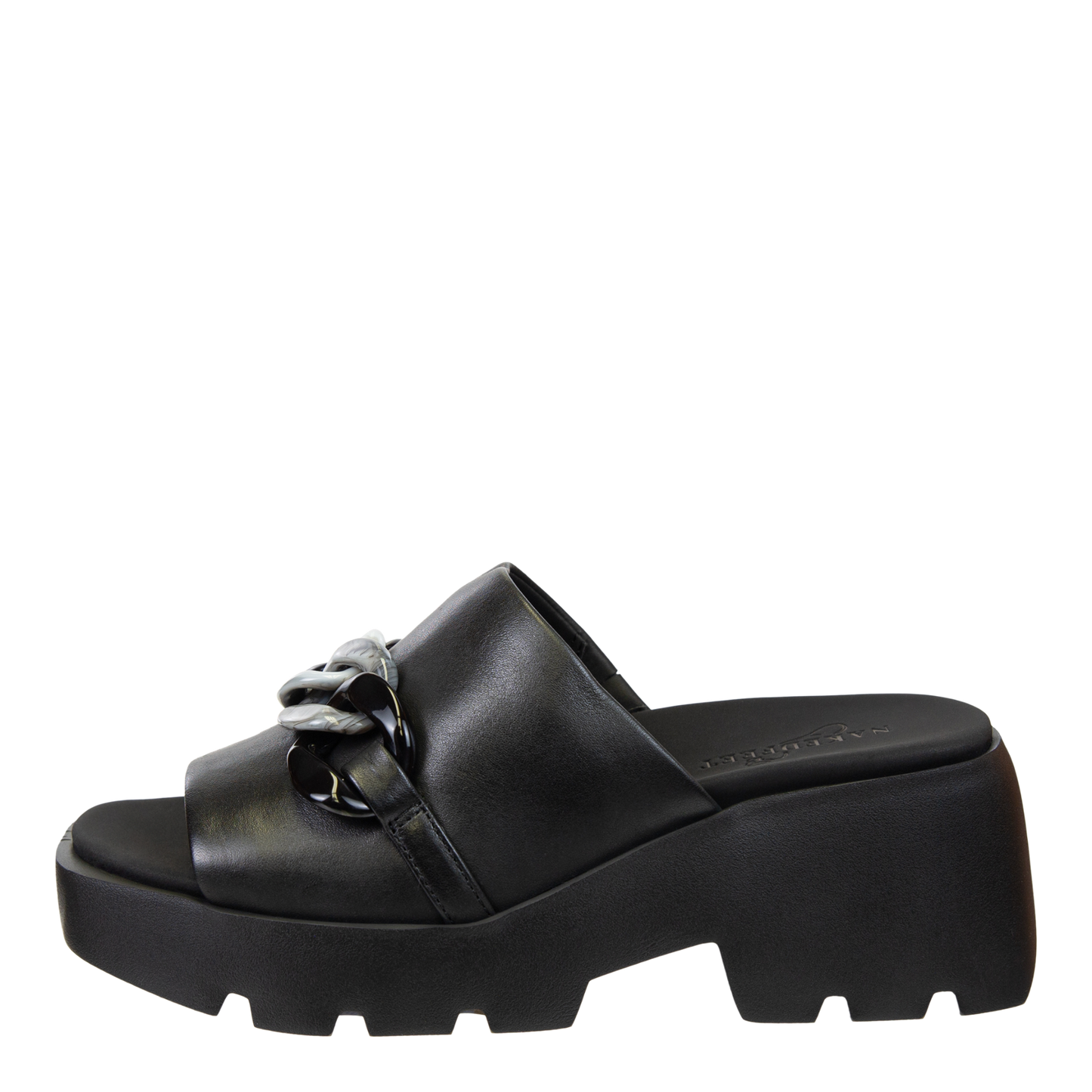 Naked Feet - Iso, Platform Sandal - Black - SALE