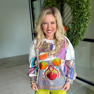 Queen of Sparkles - Multi Thanksgiving Day Parade Sweatshirt