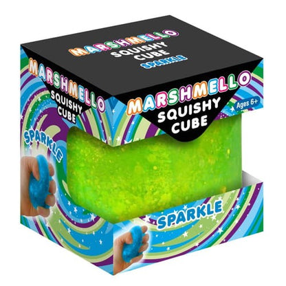 Zorbitz - Marshmello Squishy Sparkle Cube