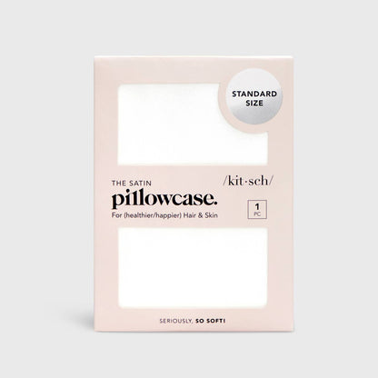 Satin Pillowcase - Ivory --