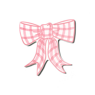 Coton Colors -  Gingham Bow Attachment - Pink