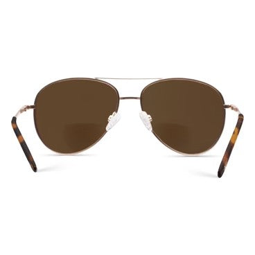 Peepers Ultraviolet Polarized Aviator Sunglasses – Gold