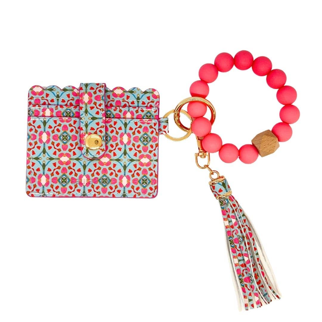 Laura Park Gasparilla Keychain Wristlet Wallet