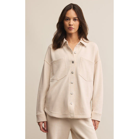 Z Supply - All Day Jacket 1623 - Rose - SALE