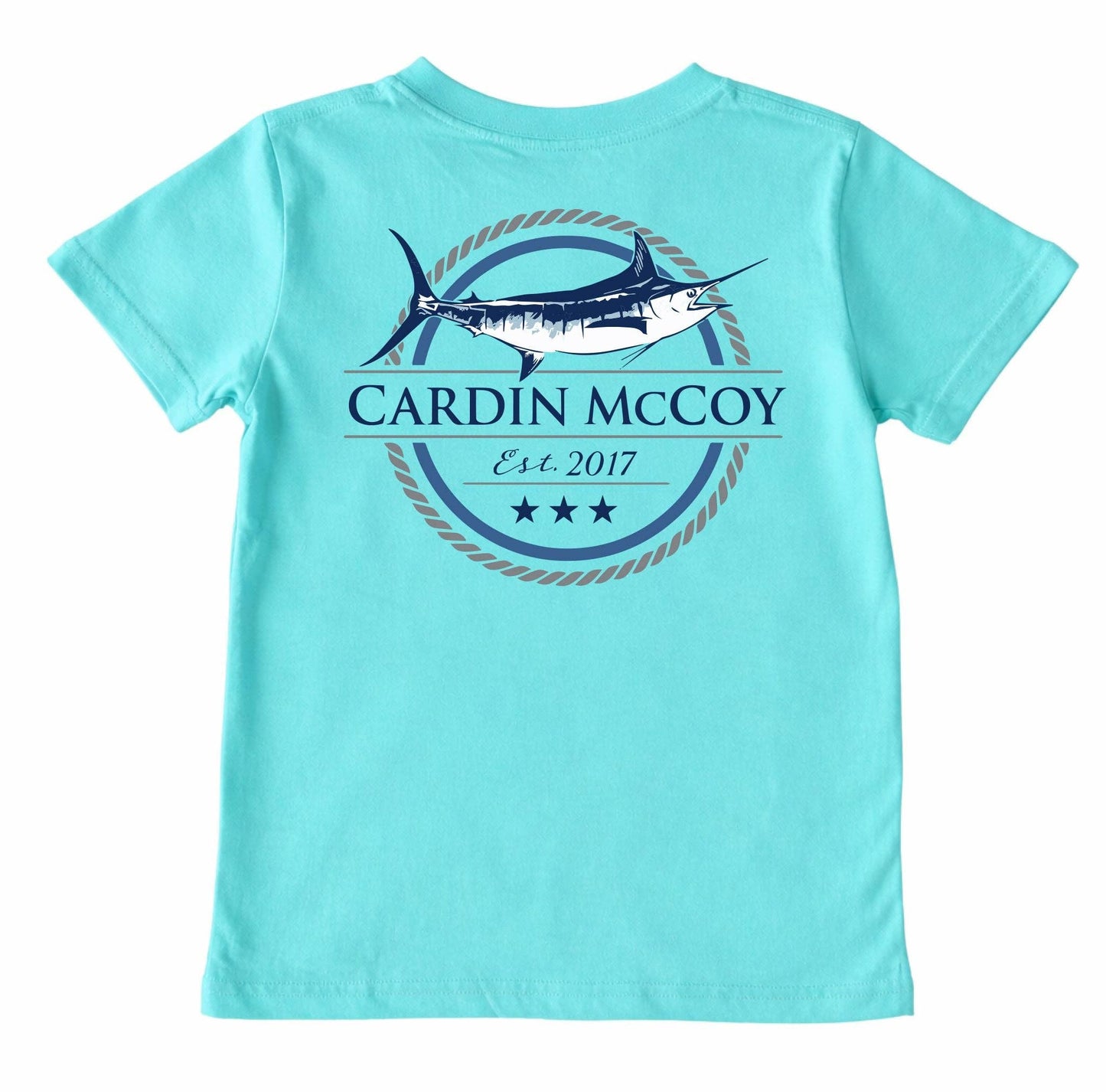Teal, Kids' CM Marlin Short-Sleeve Tee shirt