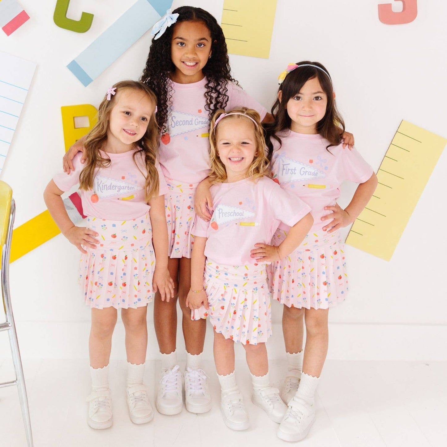 Back To School Athletic Skort - Kids Clothing