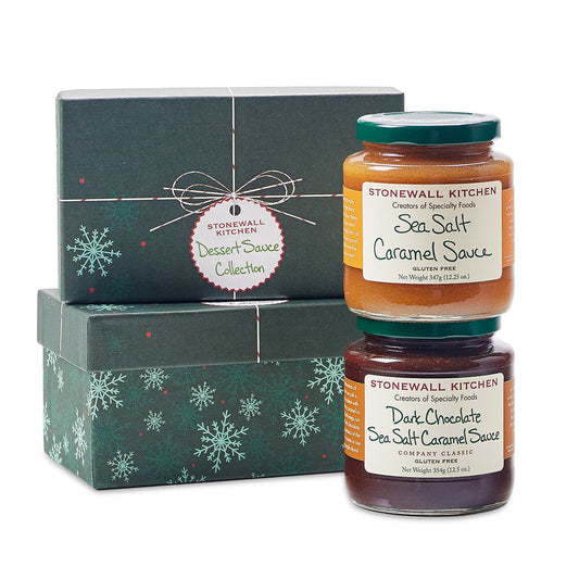 Dessert Sauce Collection - Dark Chocolate and Sea Salt Caramel