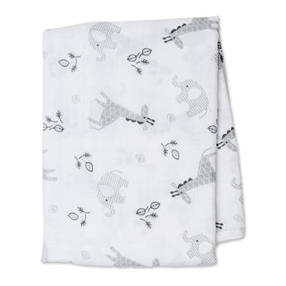 Mary Meyer - Lulujo Cotton Swaddle – Afrique – 47×47″