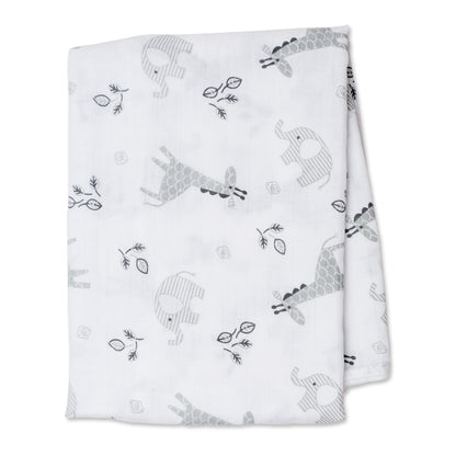 Mary Meyer - Lulujo Cotton Swaddle – Afrique – 47×47″