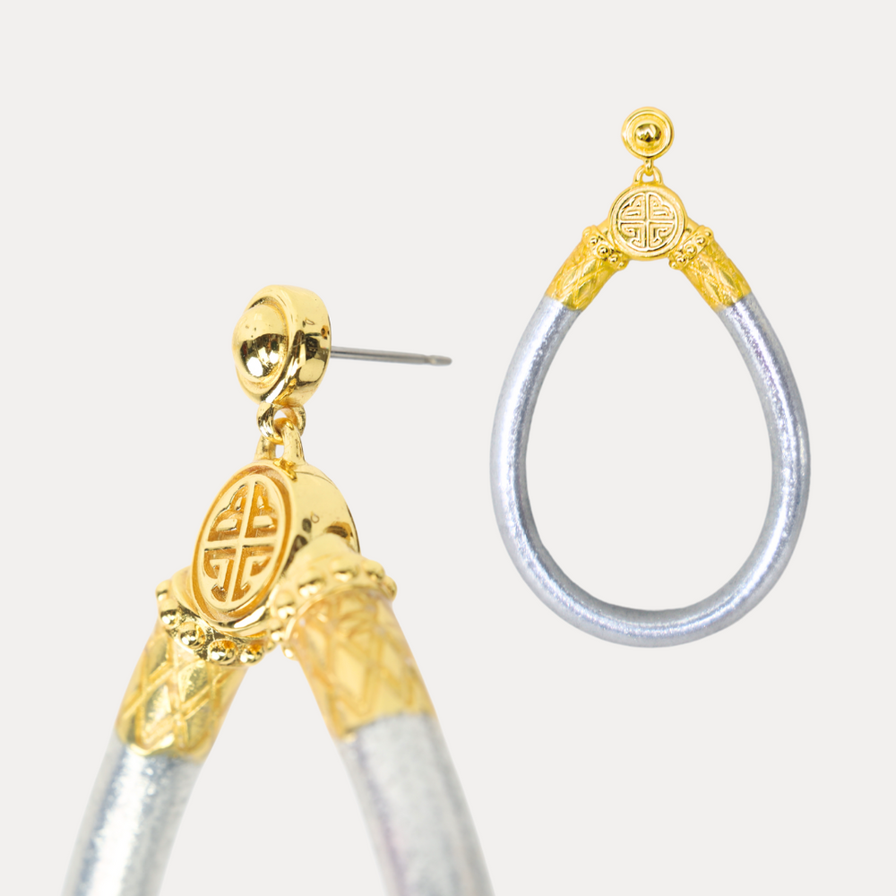 BuDhaGirl - Silver All Weather Earrings