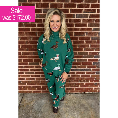 Queen of Sparkles -  Duck Pants 2529 - Dark Green
