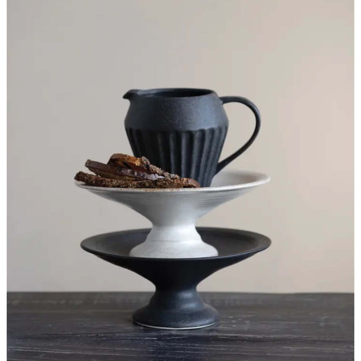 CC - 8 ¼” Round Stoneware Pedestal