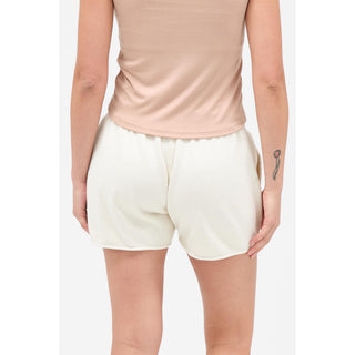 Alpaca Acid Wash Elastic Waist Shorts – Soft Lounge Drawstring Shorts 266