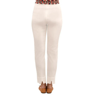 Gretchen Scott - Gripeless Denim Pull On Pants - White - SALE