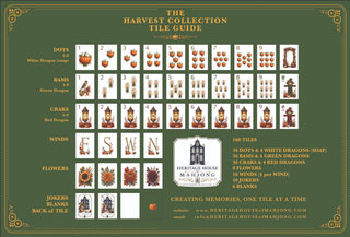 Harvest | Fall - Mahjong Tile Set | Heritage House of Mahjong