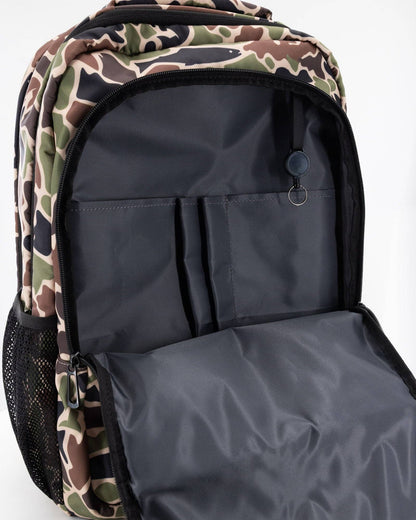 Baseballism - Angler Camo No Fear Cap Clip Backpack