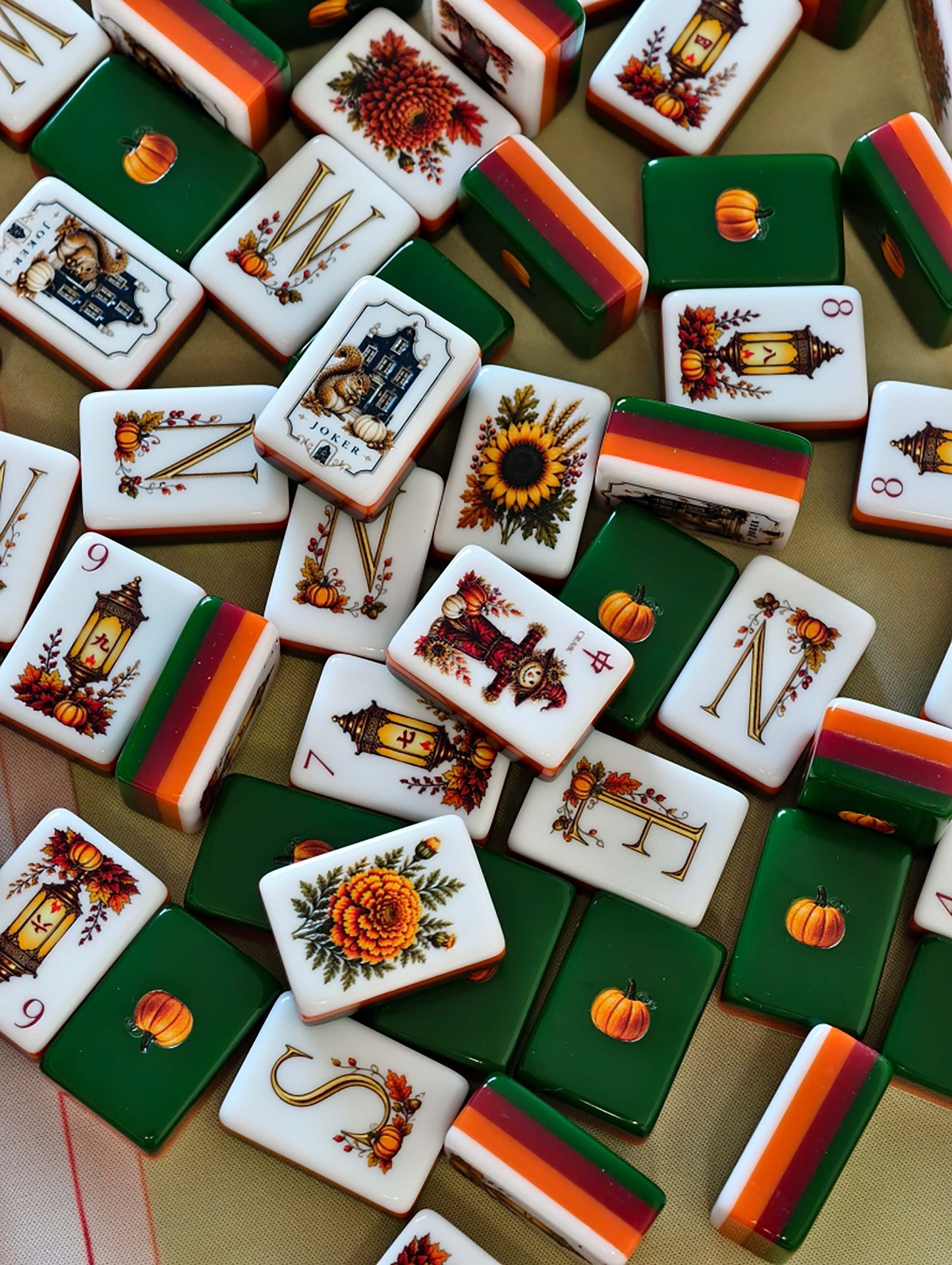 Harvest | Fall - Mahjong Tile Set | Heritage House of Mahjong