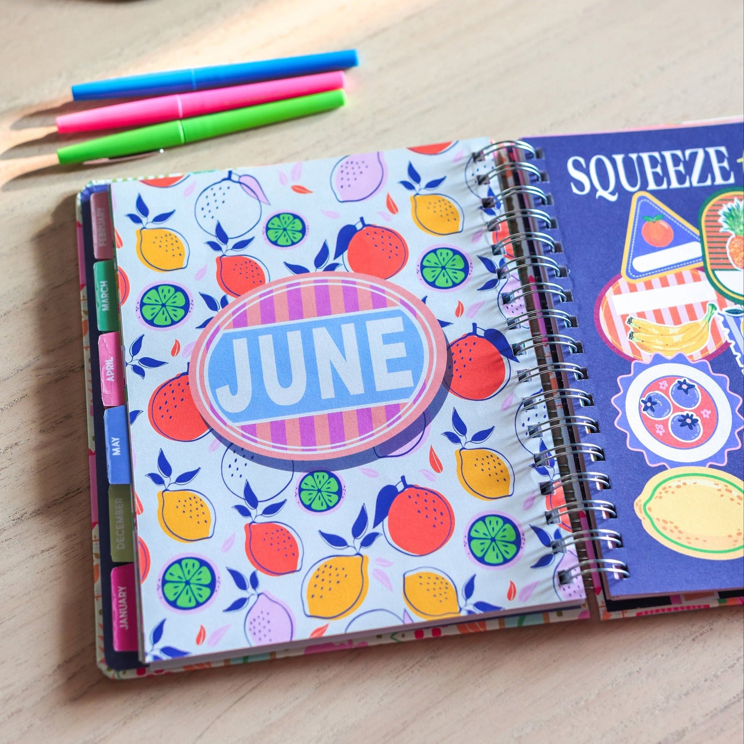 JLB - Planner - Happy Checkered - SALE