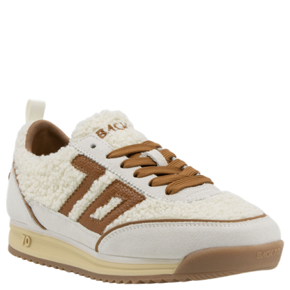 Back 70 - Jogger FT Sneakers - Milk / Ice Cuoio