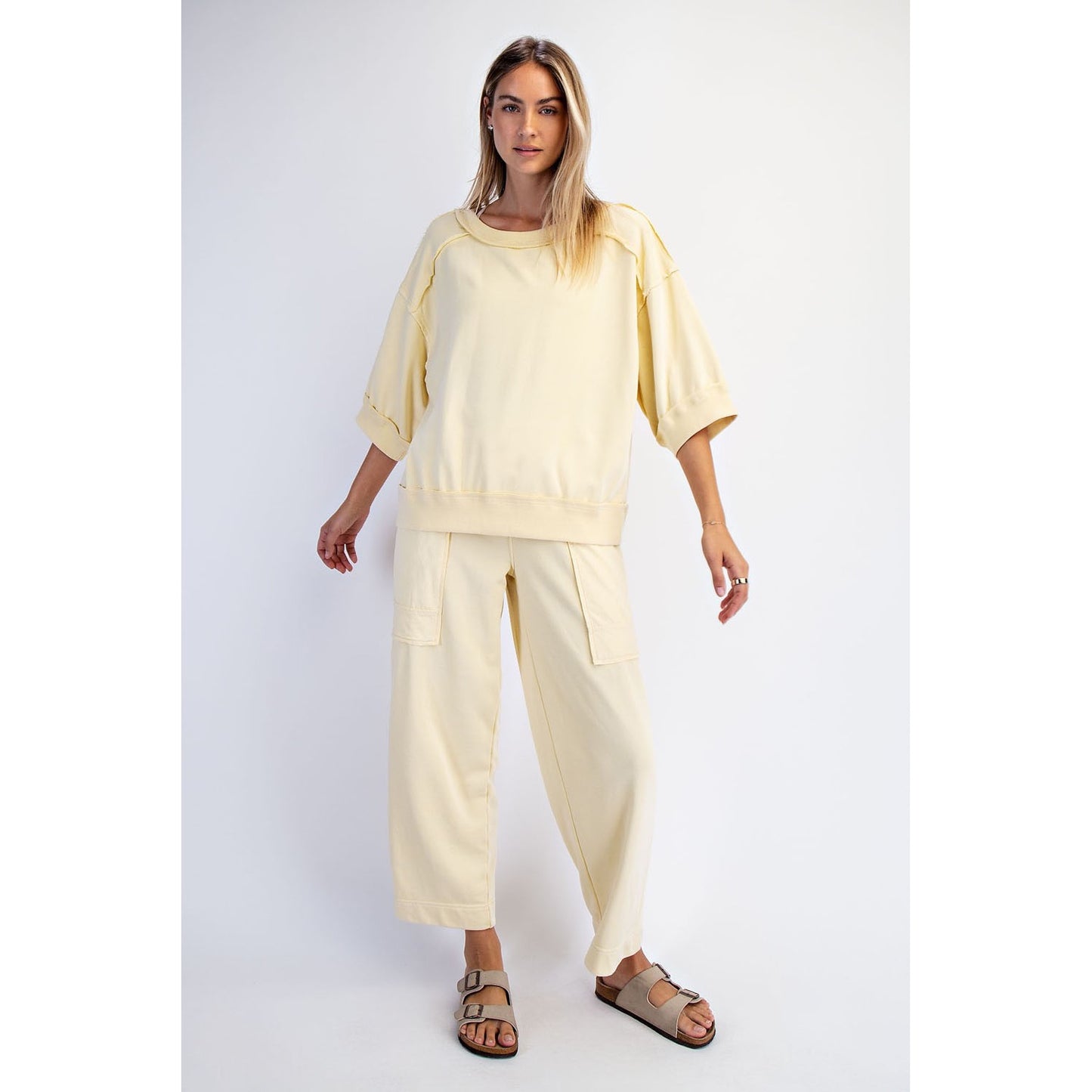 Lemonilla Mineral Washed Terry Lounge Set 0110/6446