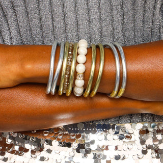 Budha Girl - Bracelet Set - Capiz