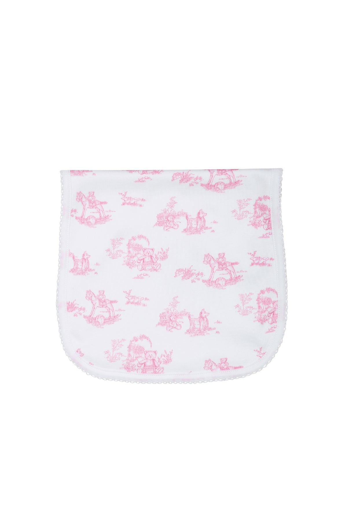 Nellapima - Toile Baby Burp Cloth