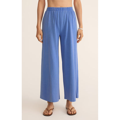 Z Supply - Scout, Jersey Flare Pants - Bay Blue