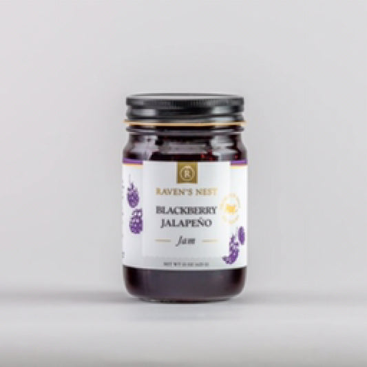 Raven's Original Hot Pepper All Natural Jam - Blackberry Jalapeño