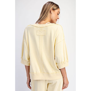 Lemonilla Mineral Washed Terry Lounge Set 0110/6446
