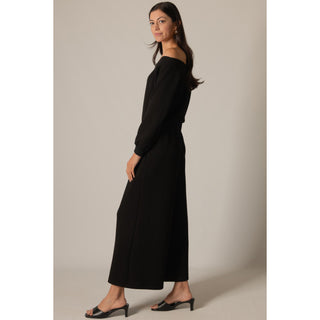BYC - Butter Modal Ribbed Contrast Jumpsuit 0067 - Black