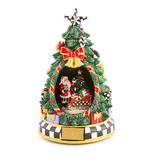 Mackenzie-Childs - Courtly Christmas Tree & Santa Musical