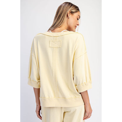 Lemonilla Mineral Washed Terry Lounge Set 0110/6446