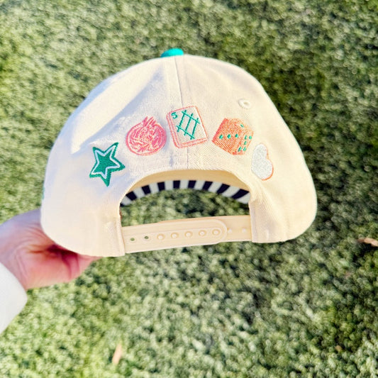 Mahjong Enthusiast Embroidered Trucker Hat